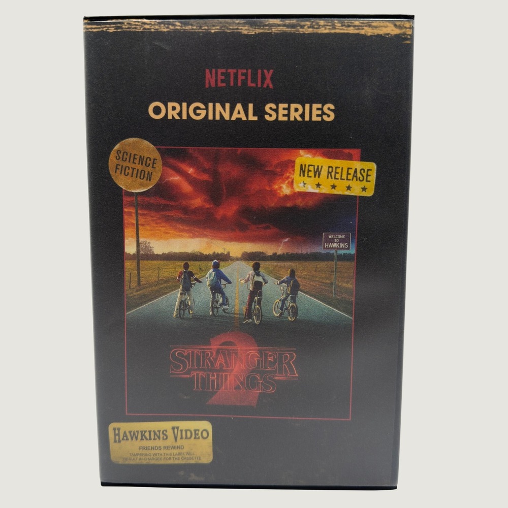 Stranger Things Season 2 Blu-ray DVD Target Exclusive VHS Style Retro Box Set